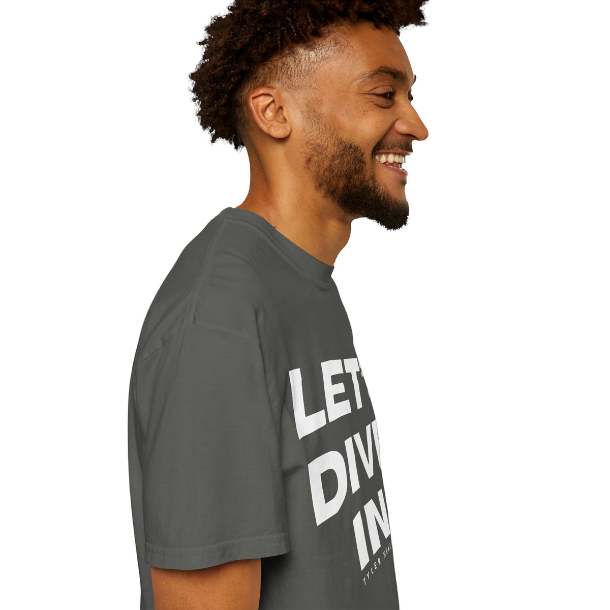 "Let's Dive In" T-Shirt Dark Gray by Tyler Neale Shop
