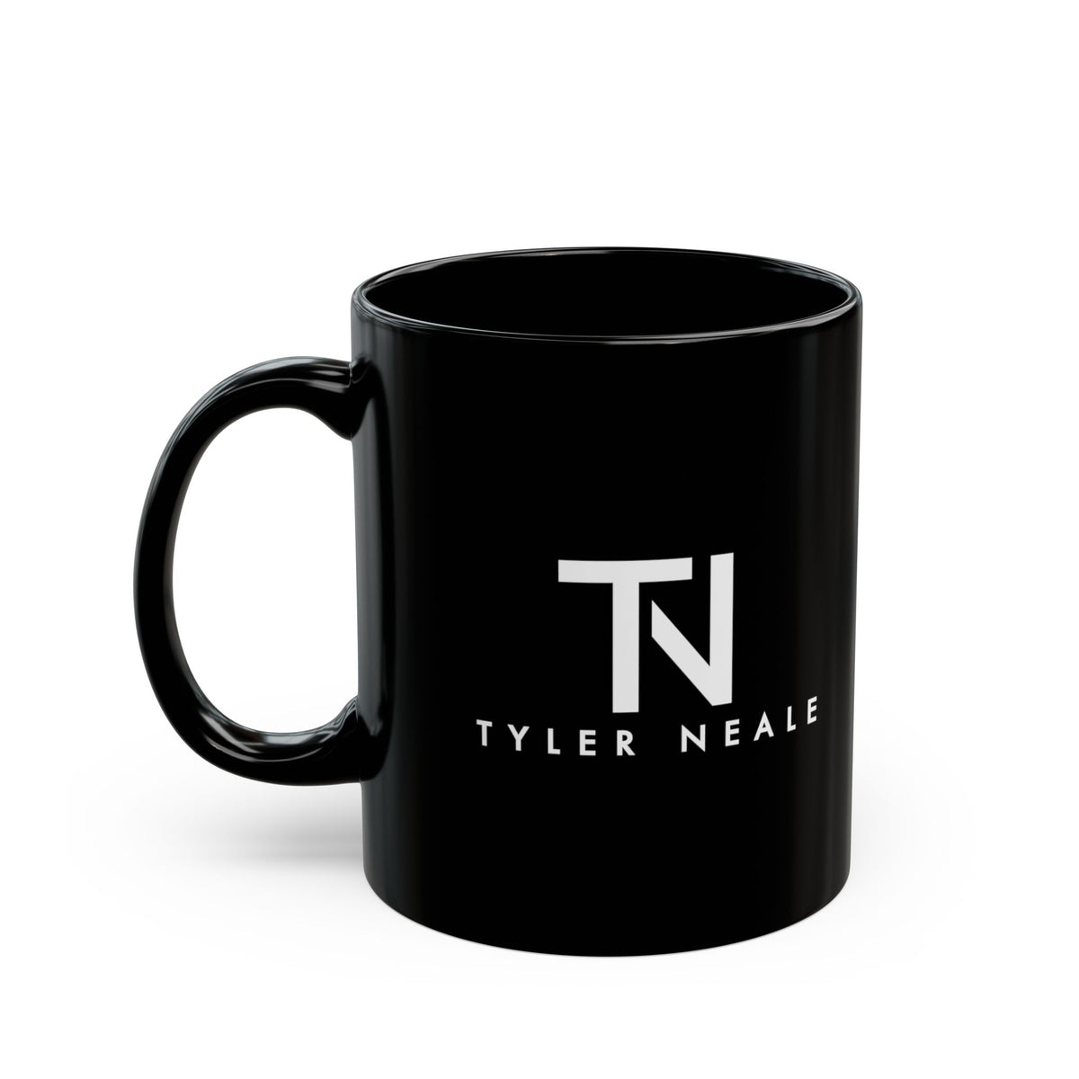 "Let’s Dive In" LA Skyline Mug Black by Tyler Neale Shop