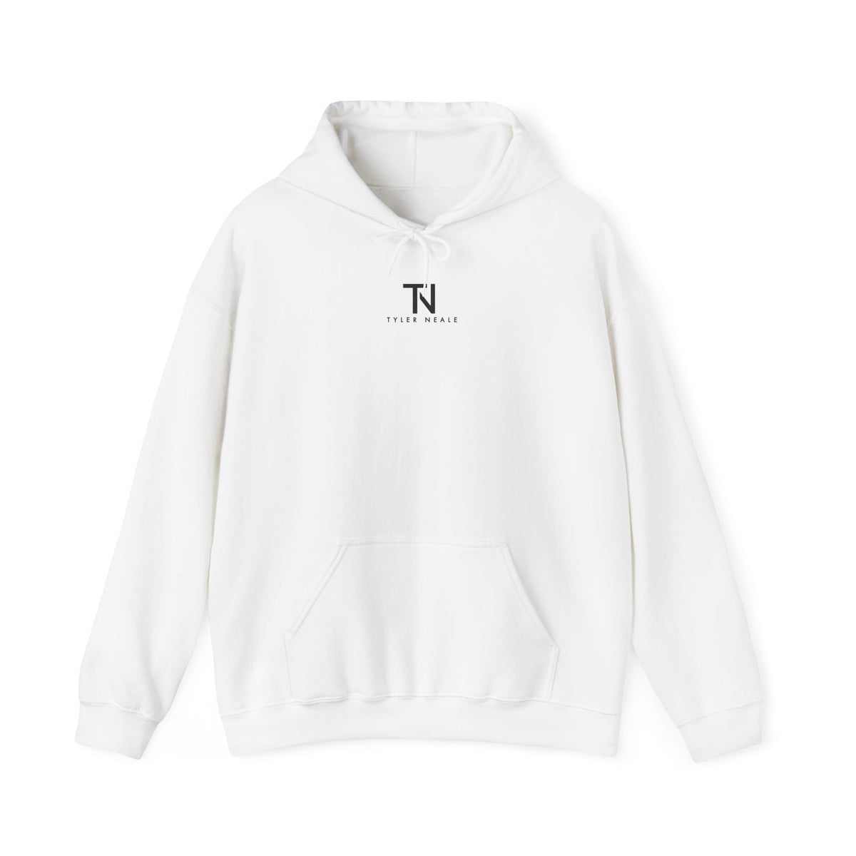 "Let’s Dive In" LA Skyline Lightweight Hoodie White by Tyler Neale Shop