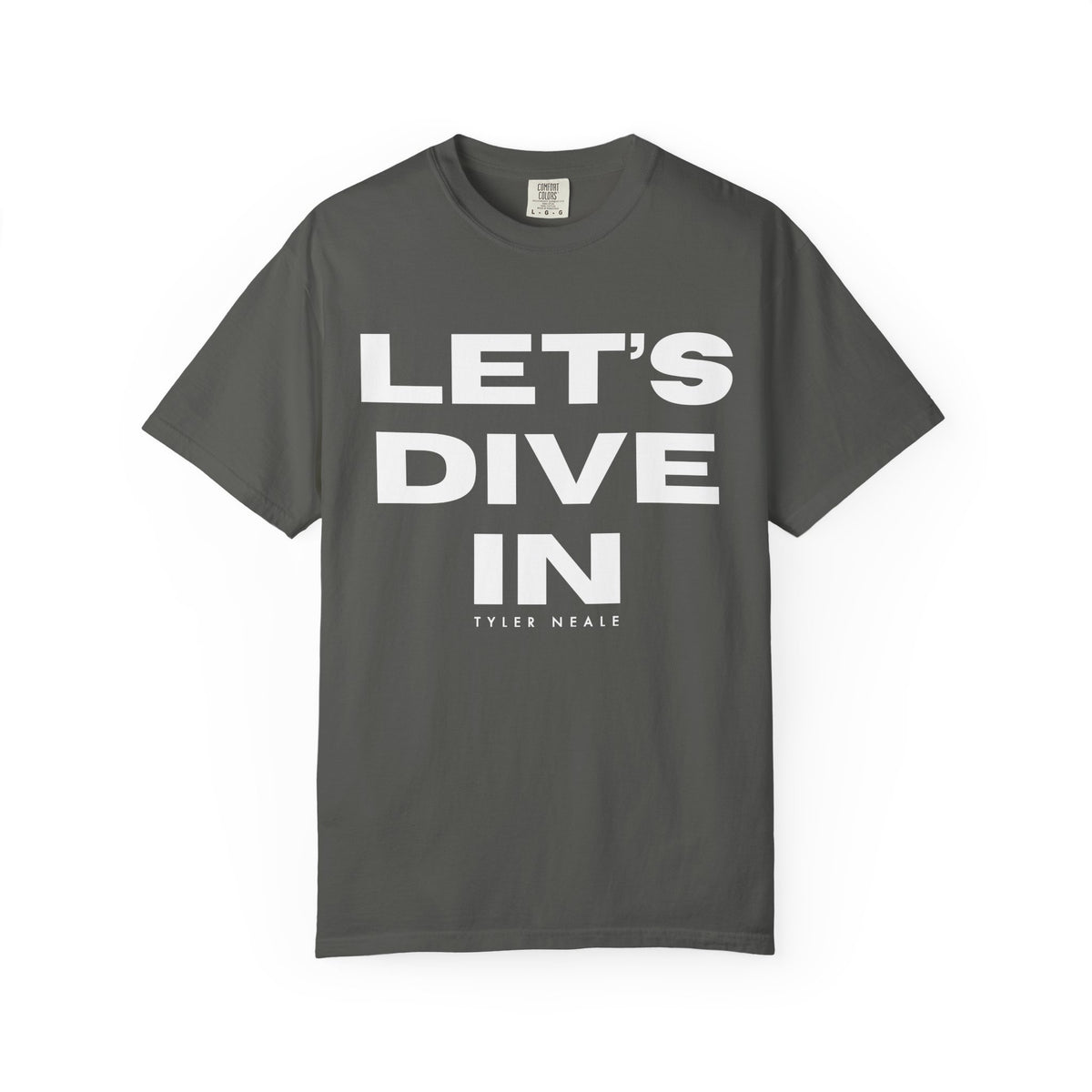 "Let's Dive In" T-Shirt Dark Gray by Tyler Neale Shop