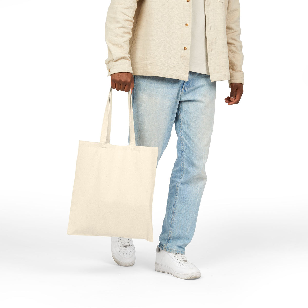 "Let’s Dive In" LA Skyline Canvas Tote Sand by Tyler Neale Shop