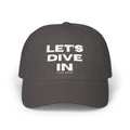 "Let's Dive In" Embroidered Hat Gray by Tyler Neale Shop