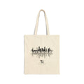 "Let’s Dive In" LA Skyline Canvas Tote Sand by Tyler Neale Shop