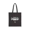 "Let’s Dive In" LA Skyline Canvas Tote Black by Tyler Neale Shop