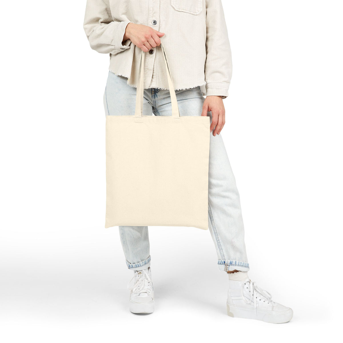 "Let’s Dive In" LA Skyline Canvas Tote Sand by Tyler Neale Shop