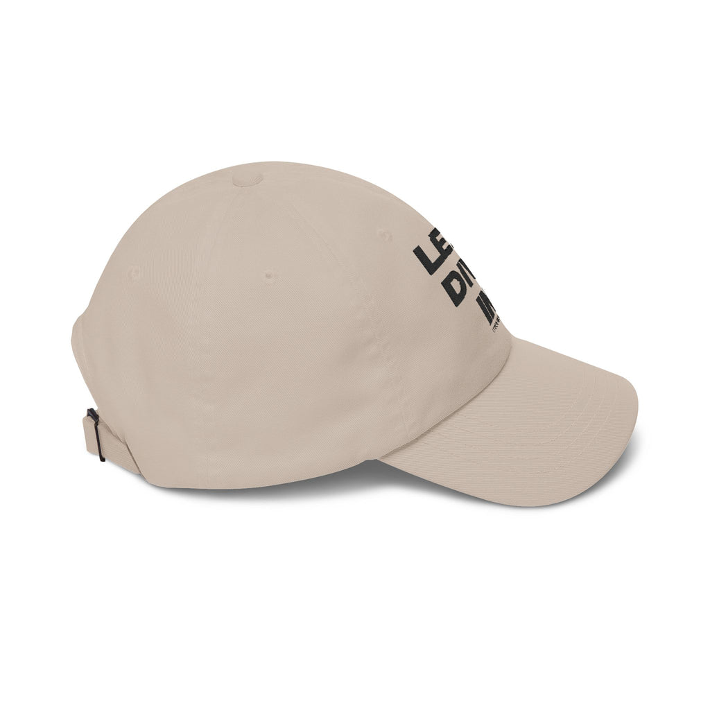 "Let's Dive In" Embroidered Hat Stone by Tyler Neale Shop