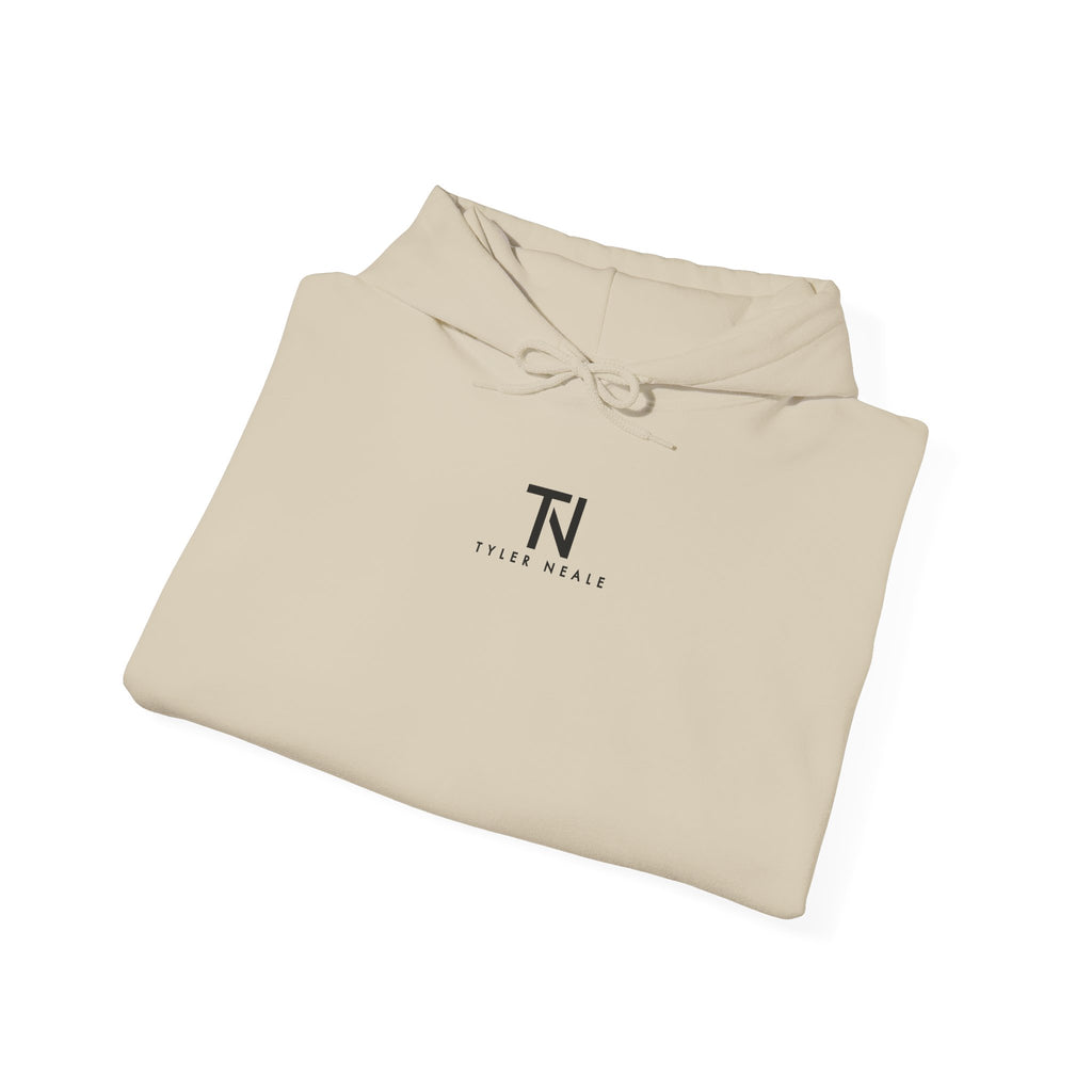 "Let’s Dive In" LA Skyline Lightweight Hoodie Sand by Tyler Neale Shop