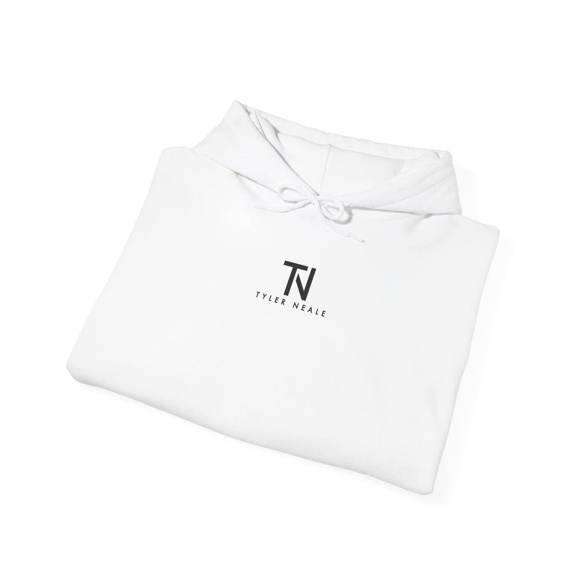 "Let’s Dive In" LA Skyline Lightweight Hoodie White by Tyler Neale Shop