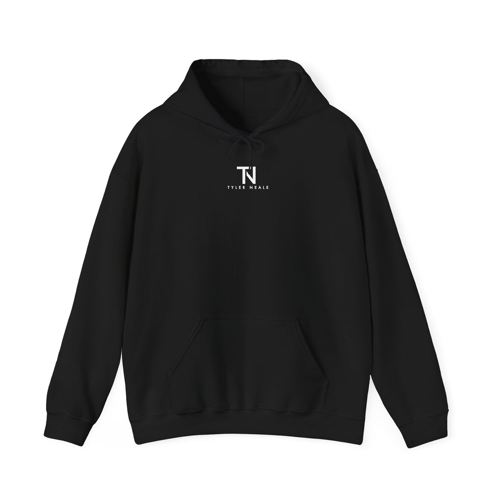 "Let’s Dive In" LA Skyline Lightweight Hoodie Black by Tyler Neale Shop