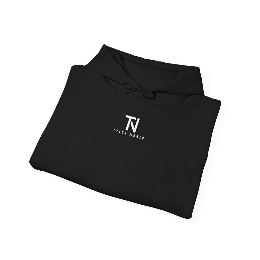 "Let’s Dive In" LA Skyline Lightweight Hoodie Black by Tyler Neale Shop