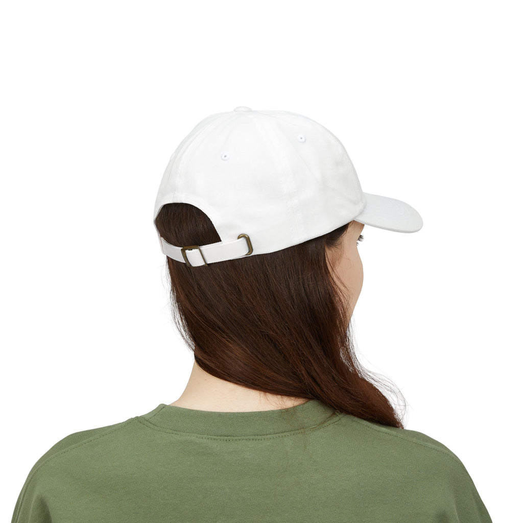 "Let's Dive In" Embroidered Hat White by Tyler Neale Shop
